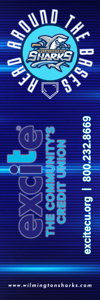 Wilmington Sharks/EXCITE CU Bookmark